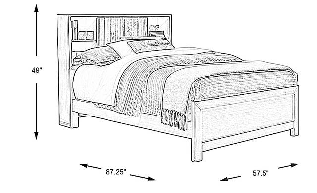 Dimension Image. Please refer to the Dimension Tab on this page for dimension details.