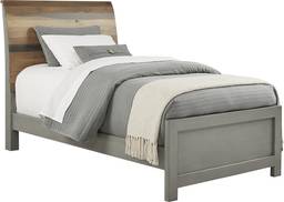 3 pc twin sleigh bed