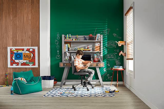 Kids Moss Creek Jr. Gray Desk - Thumbnail - Image 3