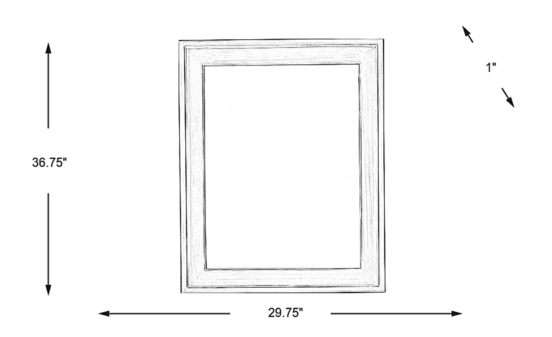 Dimension Image. Please refer to the Dimension Tab on this page for dimension details.