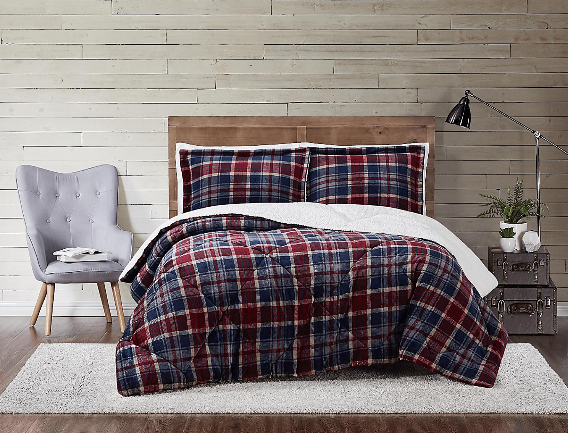 Kids Mossy Creek Blue Twin Comforter Set