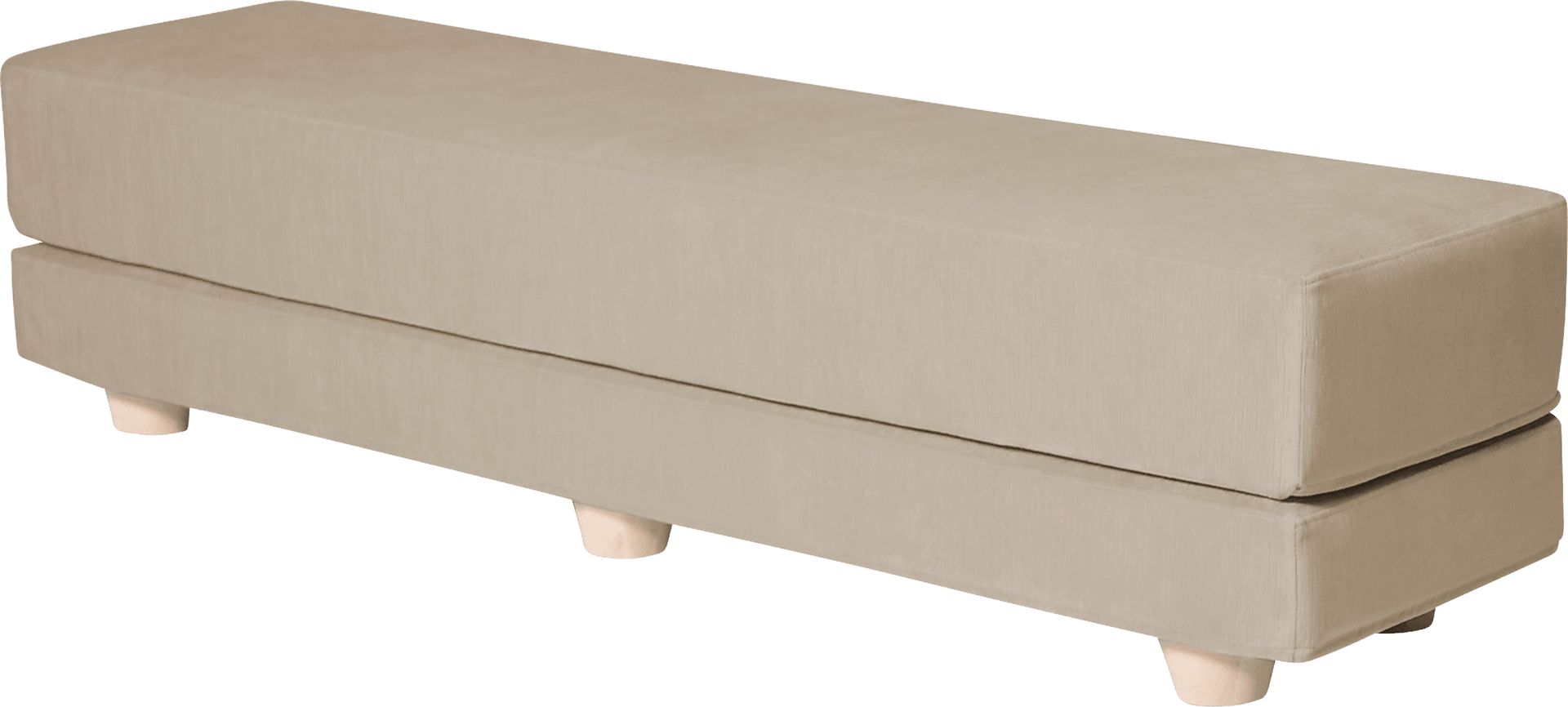 Mousley Ivory Convertible Bench - Image 1