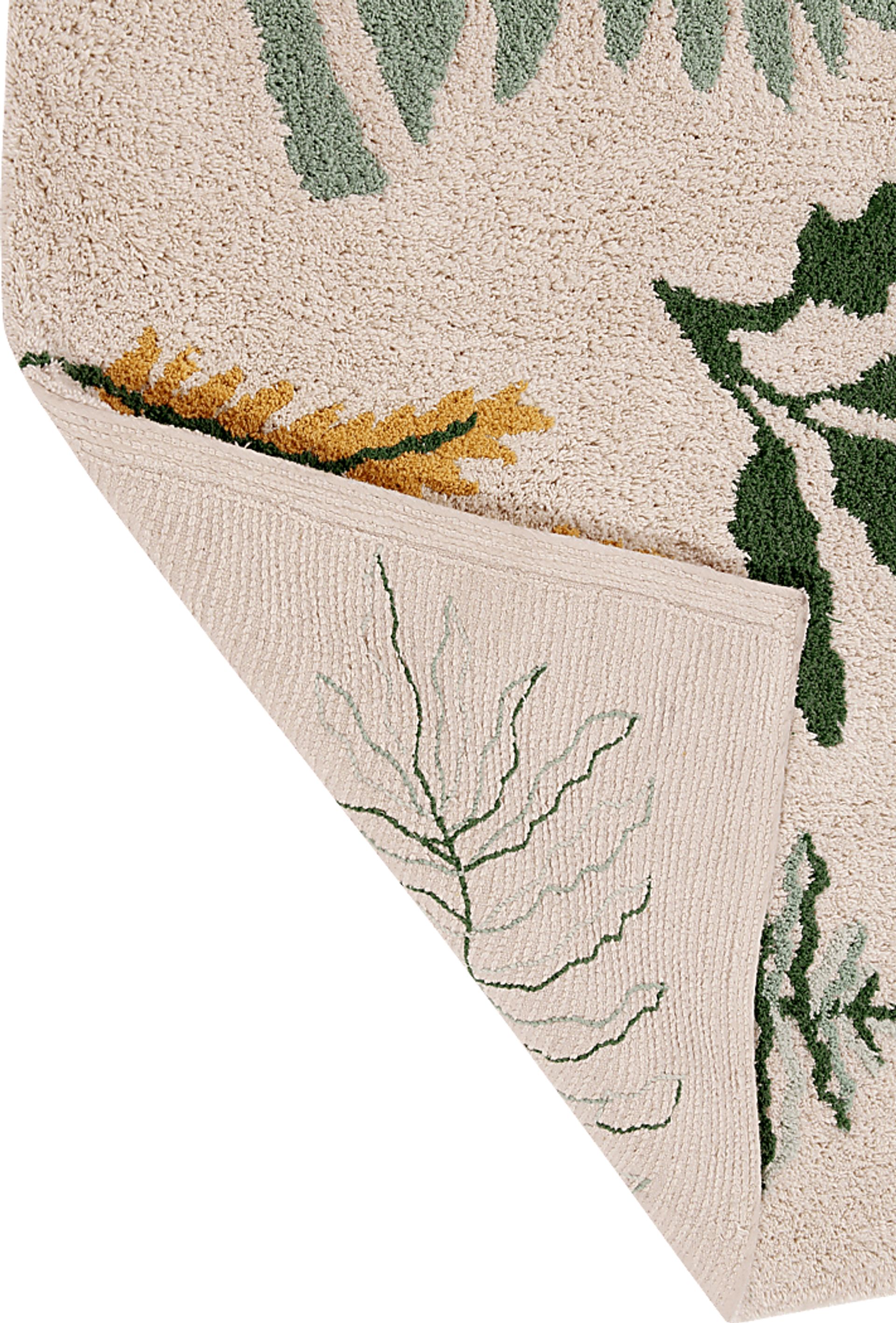 Kids Multi 4'7 x 6'7 Botanic Plants Machine Washable Rug - Image 7