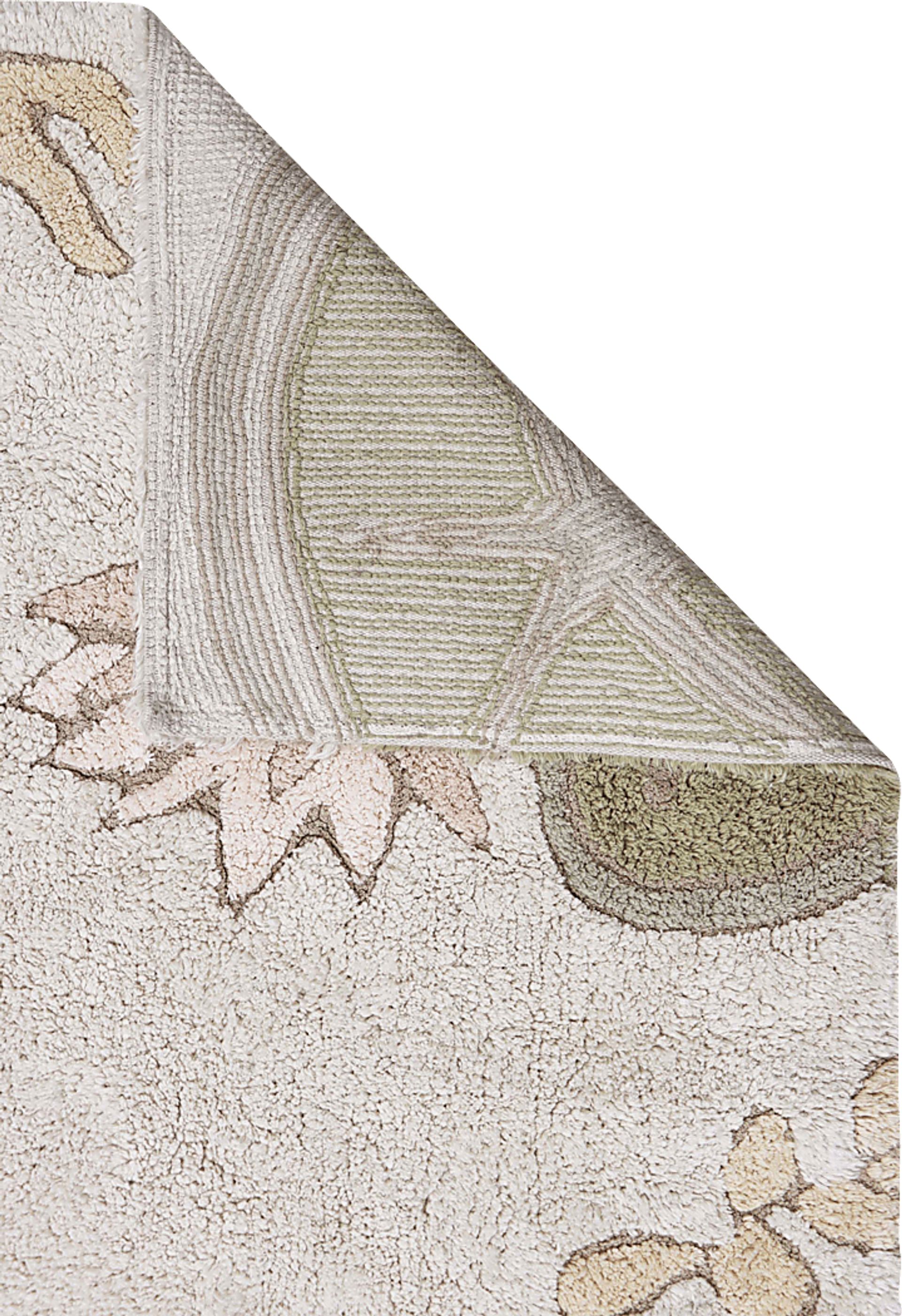 Kids Multi 4'7 x 6'7 Machine Washable Lily Pond Rug - Image 6