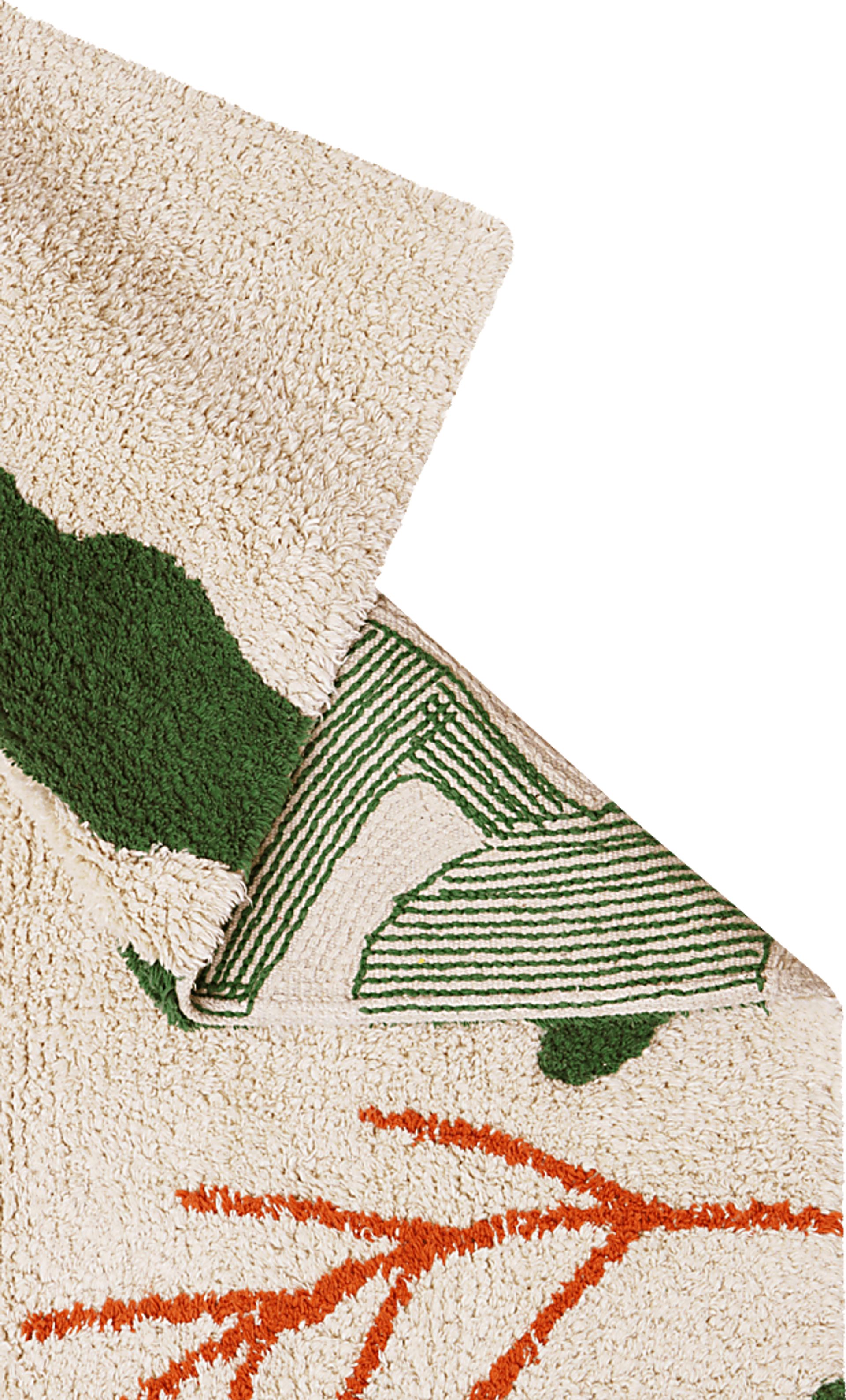 Kids Multi 6'7 x 9'10 Botanic Plants Machine Washable Rug - Image 4