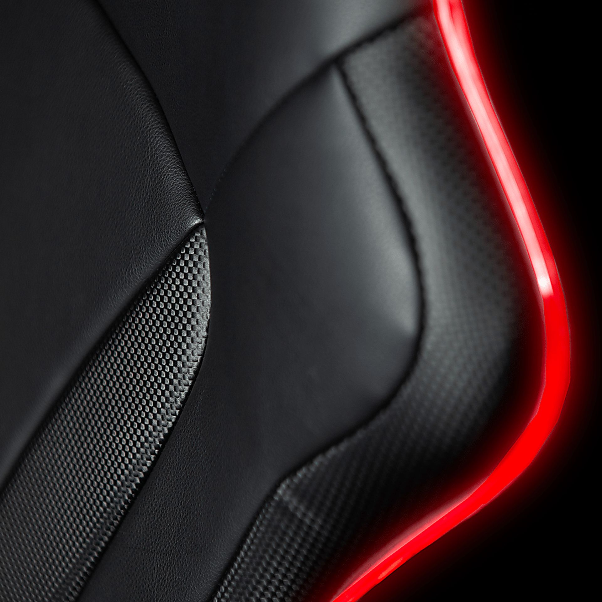 Kids Mundele Black LED Gaming Chair - Image 5