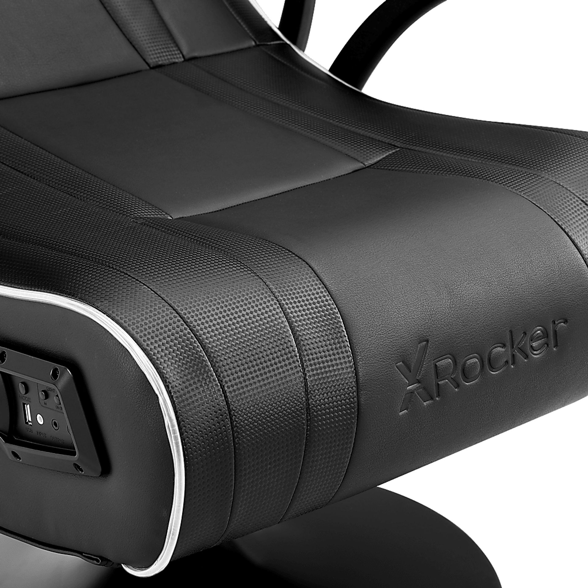 Kids Mundele Black LED Gaming Chair - Image 8