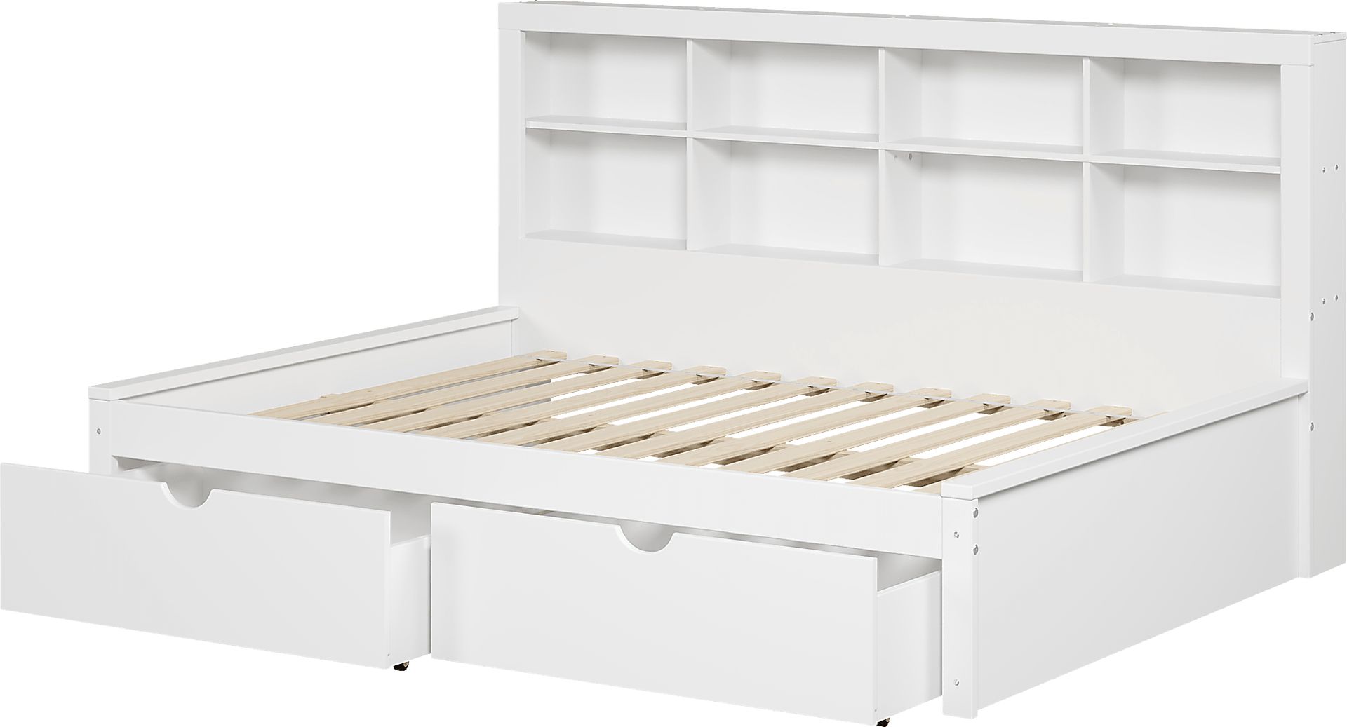 Kids Murifield White Full Daybed with Storage - Image 2