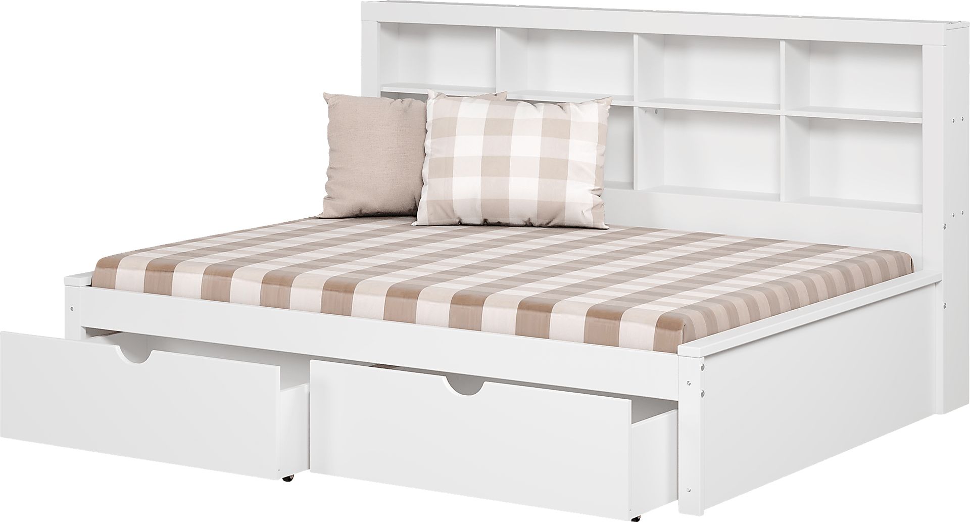 Kids Murifield White Full Daybed with Storage - Image 1