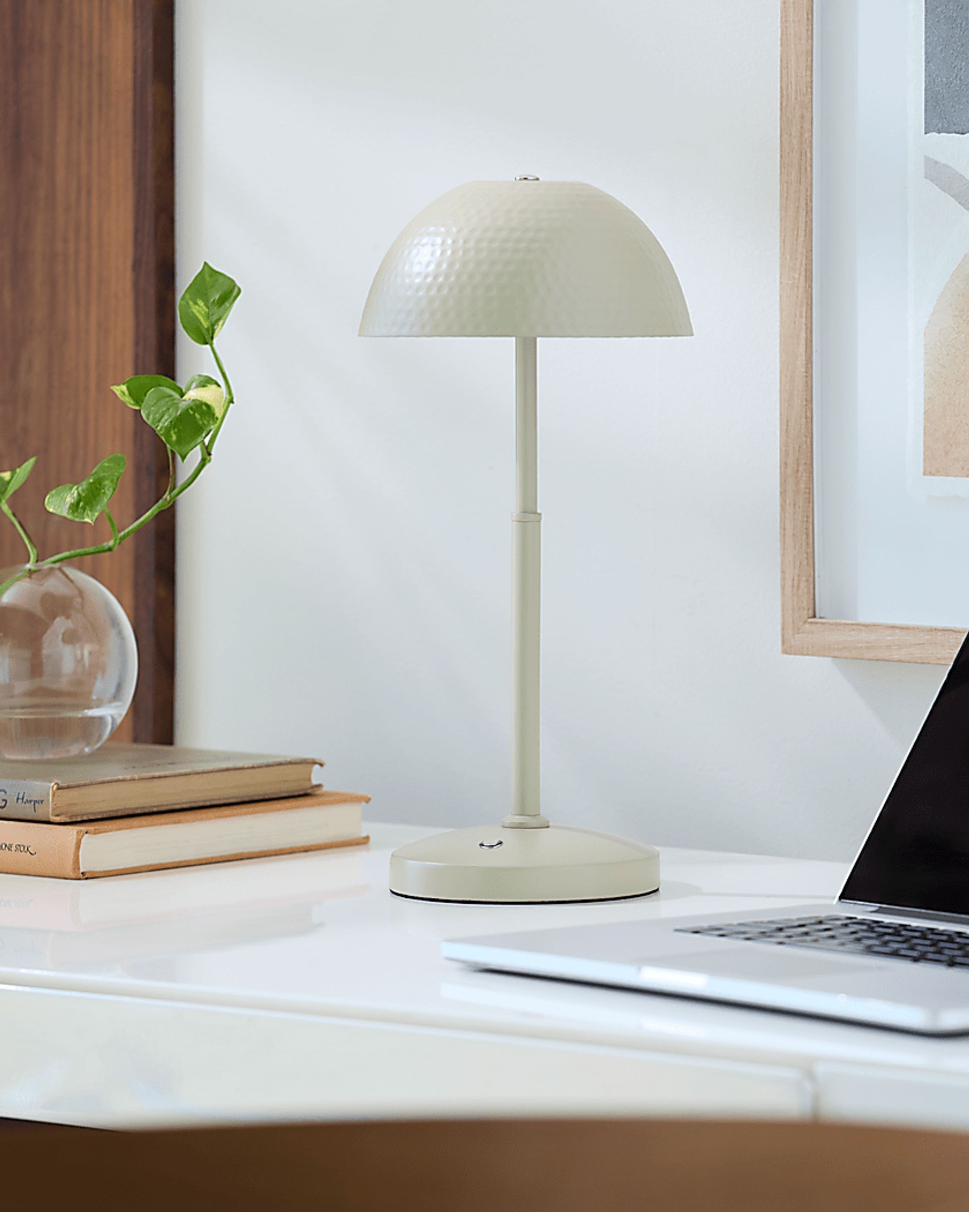 Kids Mush Peak Cream Lamp - Image 2