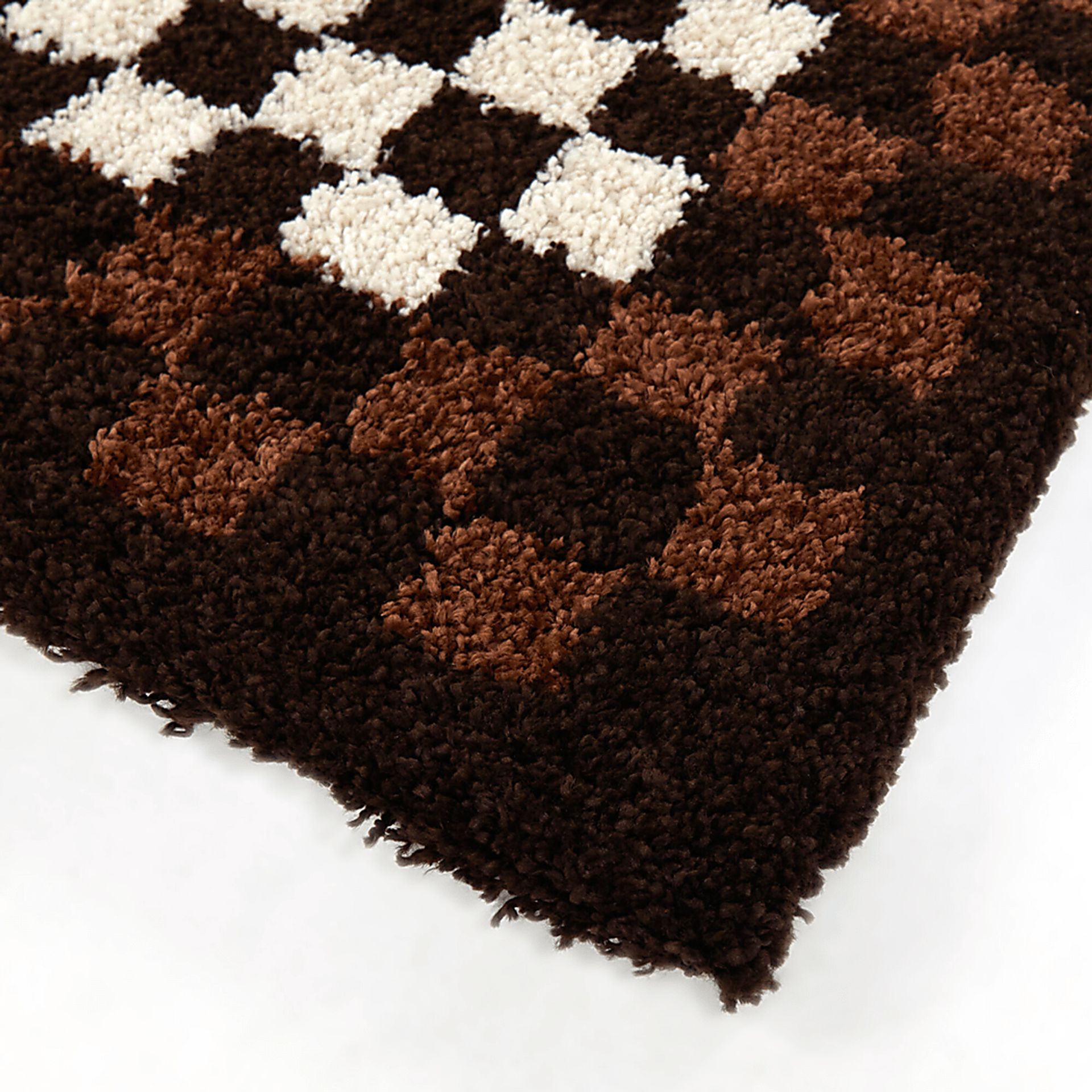 Kids Sunday Brown Checkered 5'3 x 7' Rug - Image 4