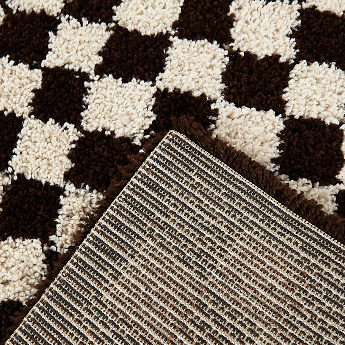 Music Decor Brown Polypropylene Fabric Rug | Rooms to Go