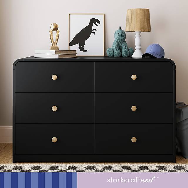 Kids Mytha Black Dresser - Thumbnail - Image 2