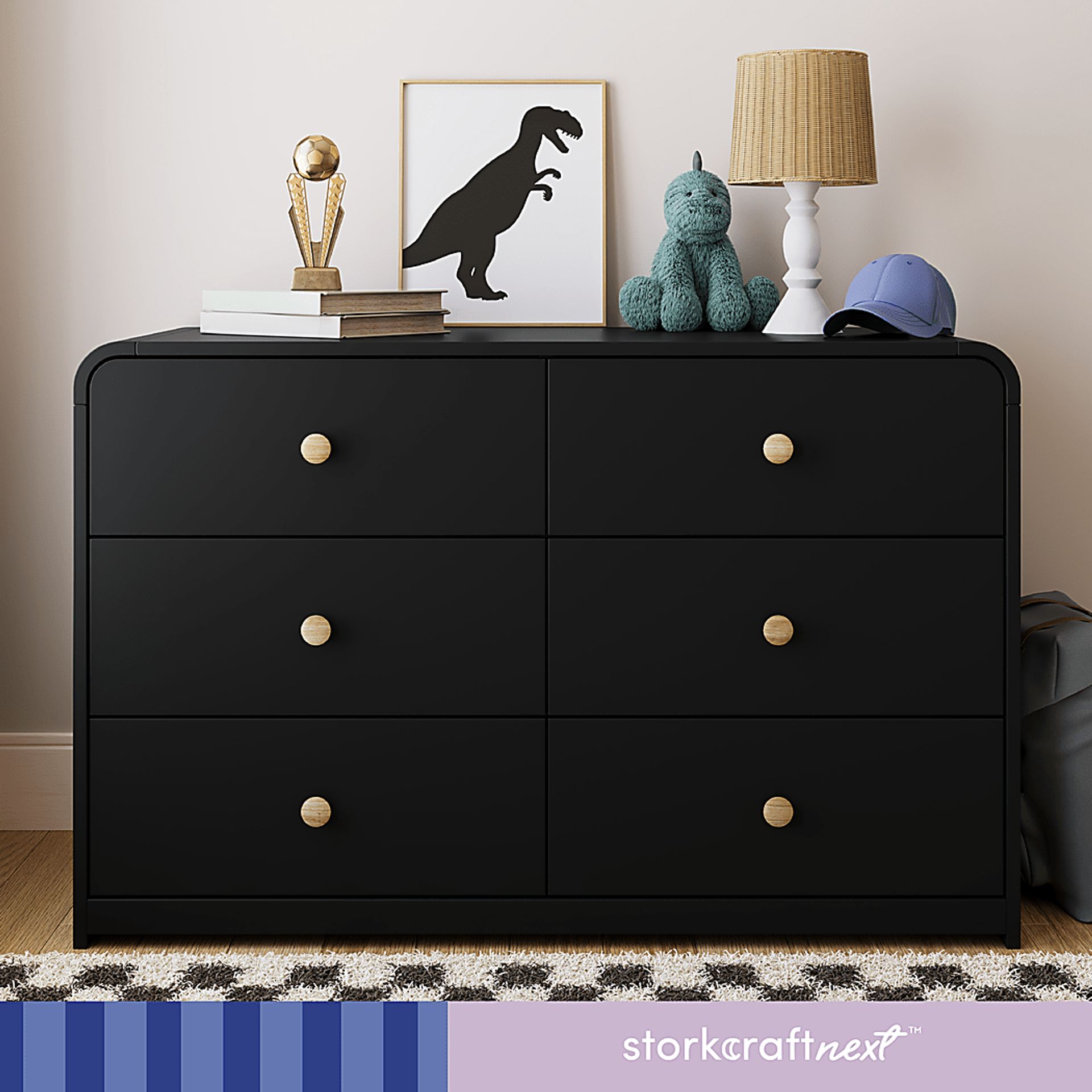 Kids Mytha Black Dresser - Image 2