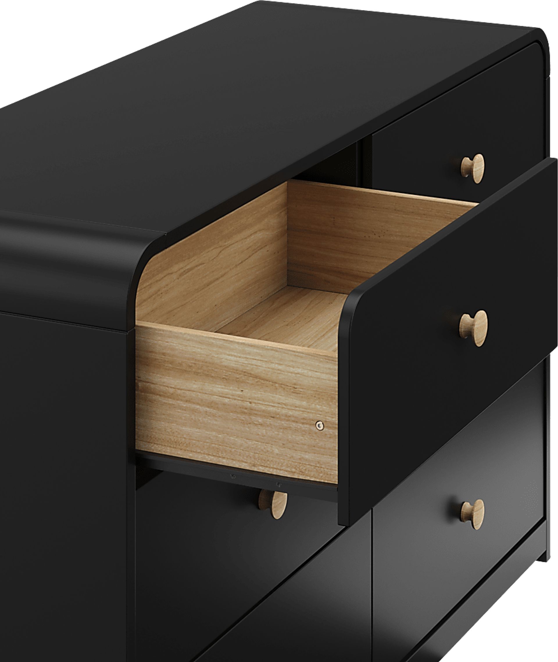 Kids Mytha Black Dresser - Image 5
