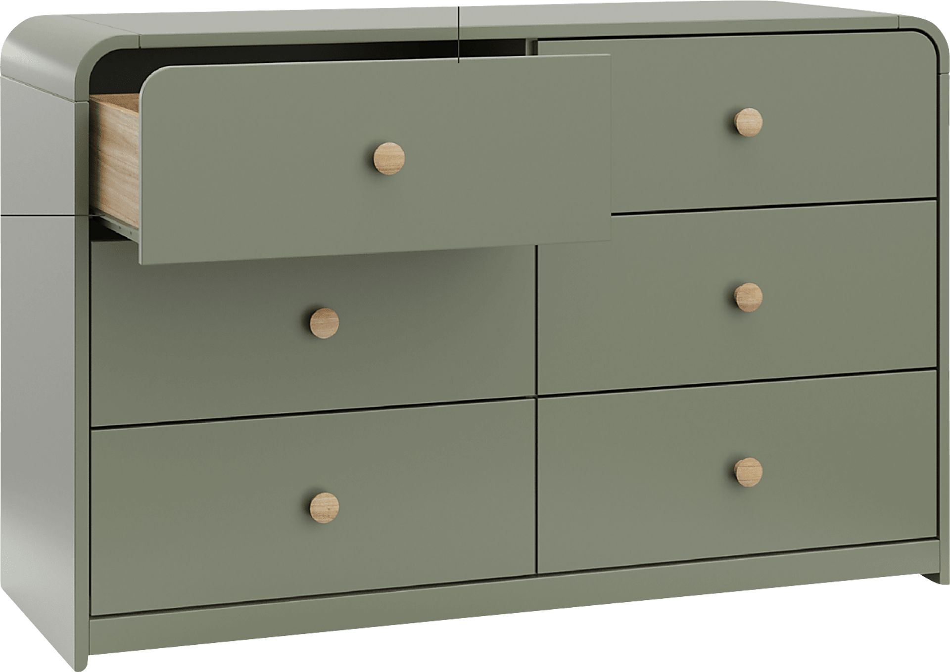 Kids Mytha Olive Dresser - Image 6