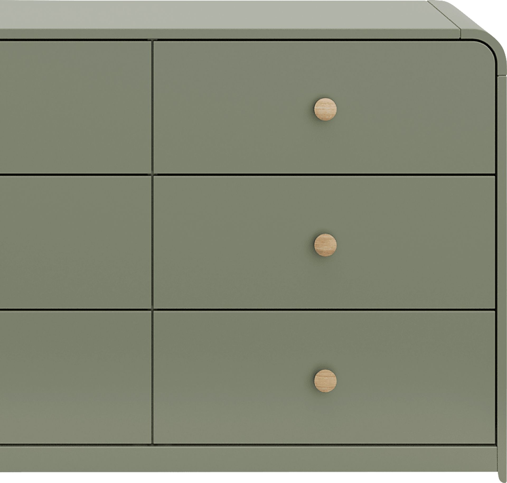 Kids Mytha Olive Dresser - Image 7
