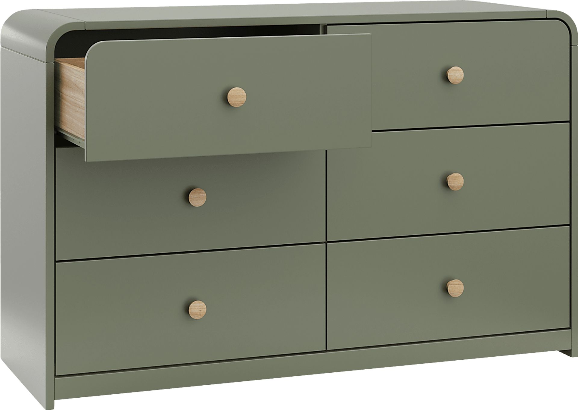 Kids Mytha Olive Dresser - Image 8