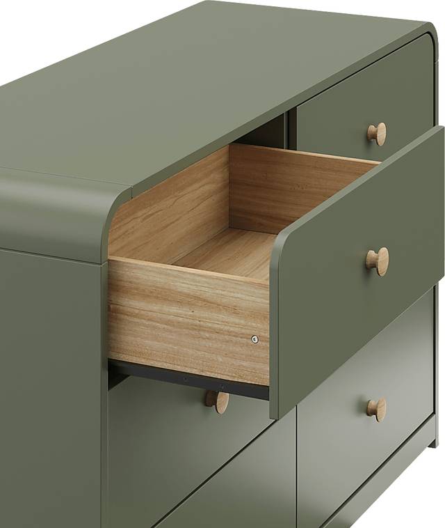 Kids Mytha Olive Dresser - Thumbnail - Image 9