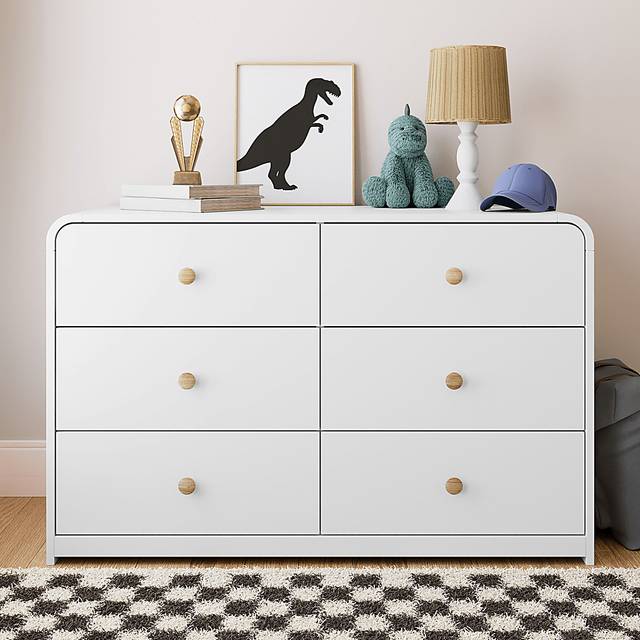 Kids Mytha White Dresser - Thumbnail - Image 3