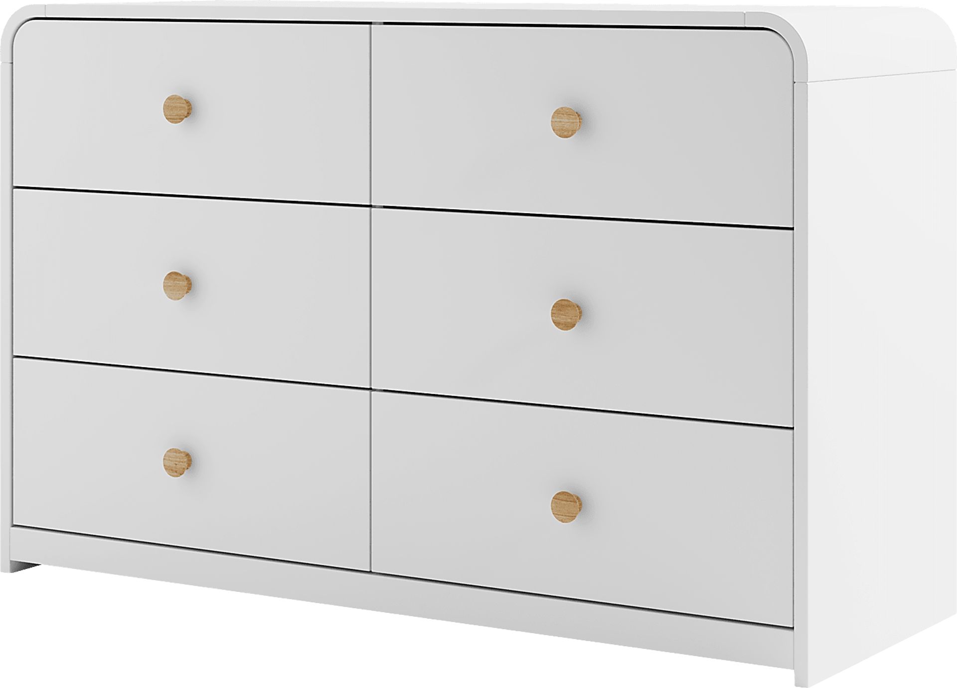 Kids Mytha White Dresser - Image 9
