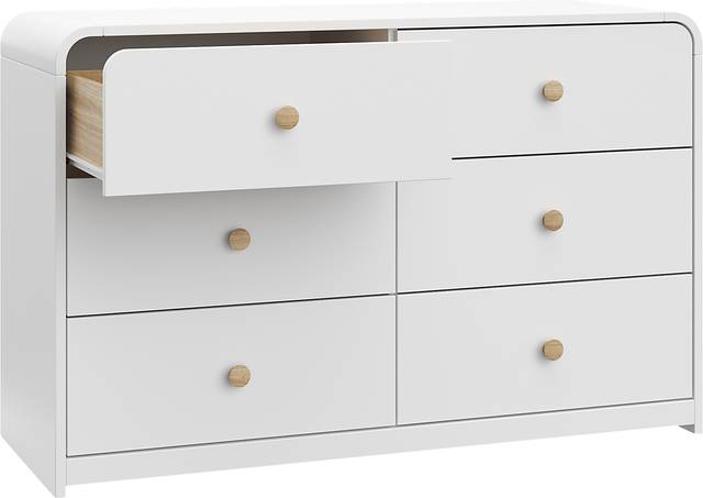 Kids Mytha White Dresser - Thumbnail - Image 1