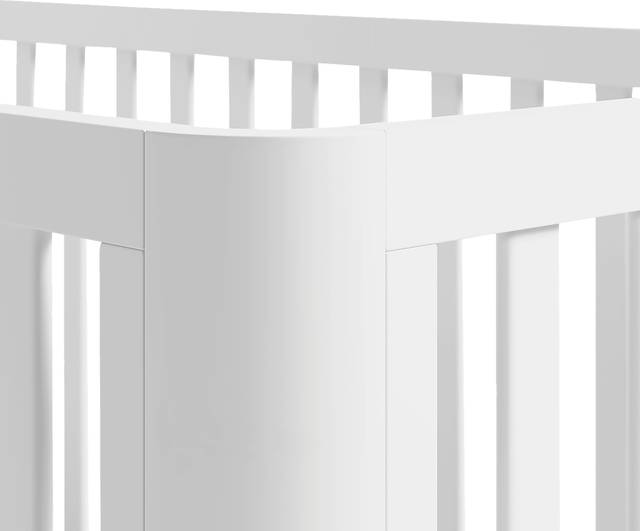 Kids Mytha White/Natural Convertible Crib - Thumbnail - Image 7