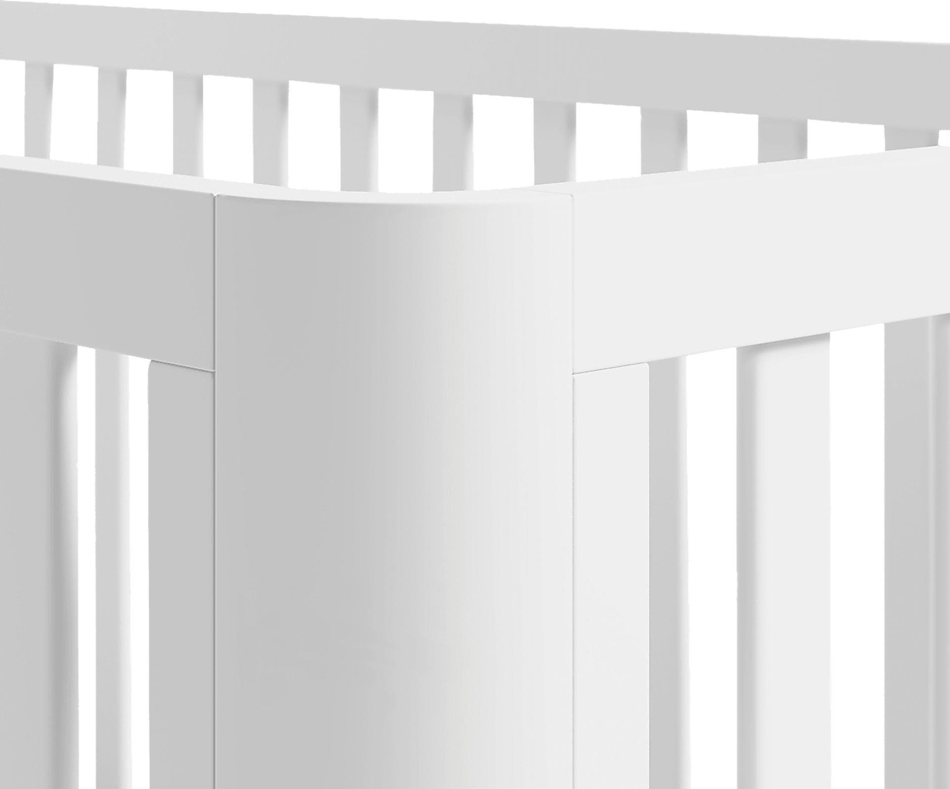 Kids Mytha White/Natural Convertible Crib - Image 7