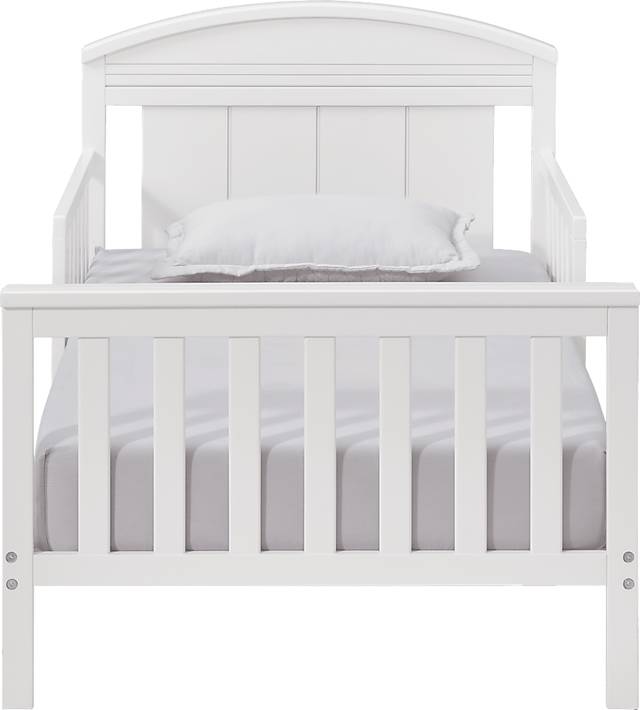 Kids Naera White Toddler Bed - Thumbnail - Image 3