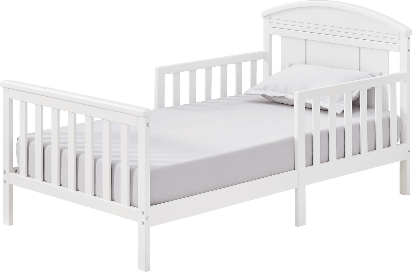 Naera White Toddler Bed Rooms to Go