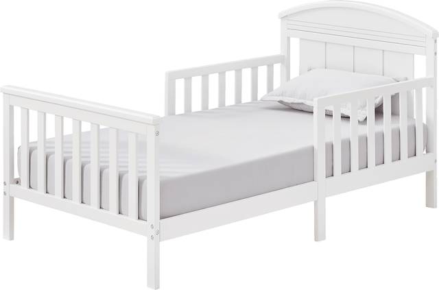 Kids Naera White Toddler Bed - Thumbnail - Image 1