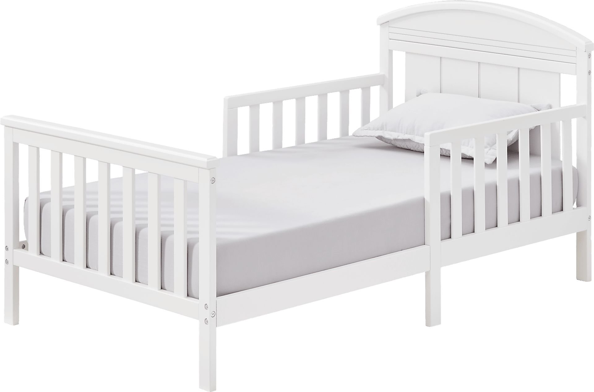 Kids Naera White Toddler Bed - Image 1