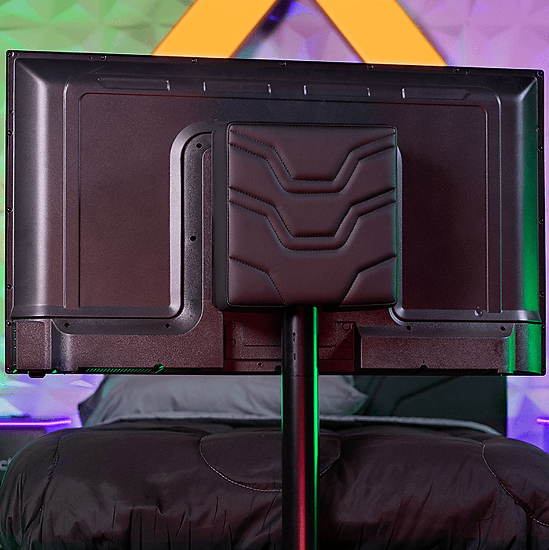 Kids Nanswell Black Full Gaming Bed with TV Mount - Image 7