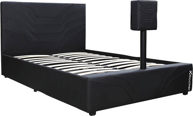 Kids Nanswell Black Full Gaming Bed with TV Mount - Thumbnail - Image 1
