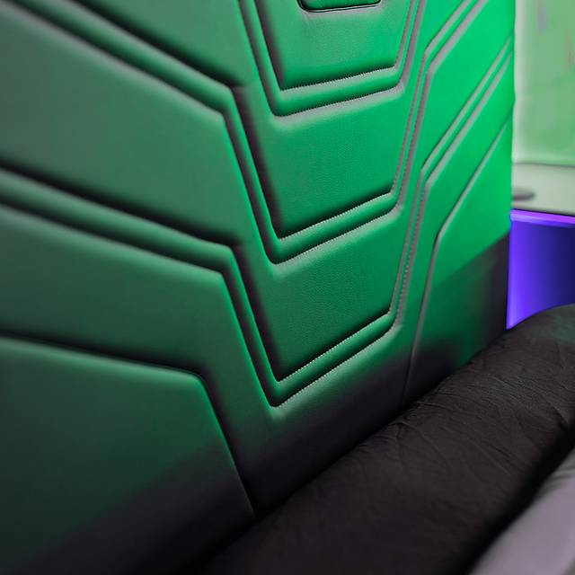 Kids Nanswell Black Twin Gaming Bed with TV Mount - Thumbnail - Image 5