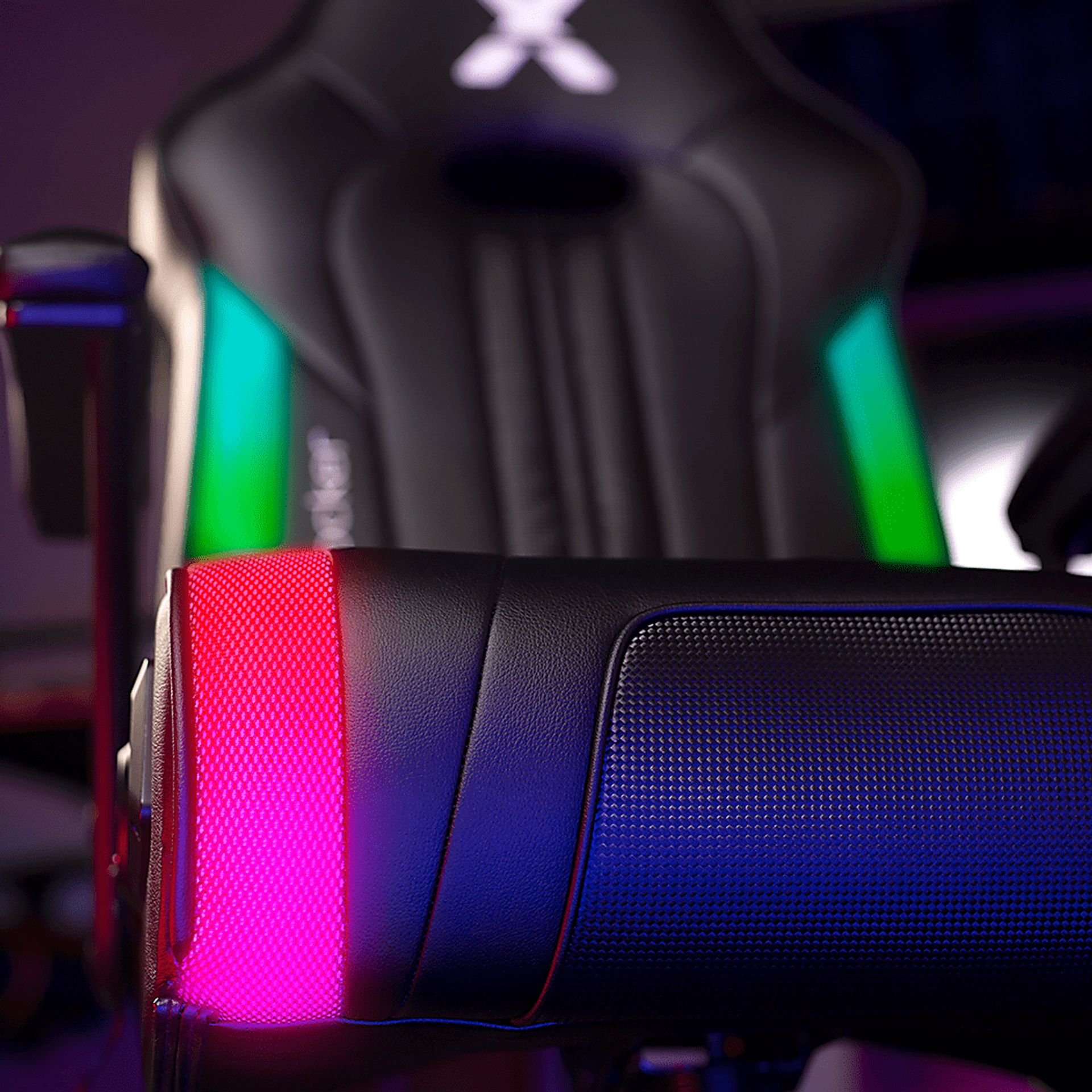 Kids Nasrin Black RGB Gaming Chair - Image 7