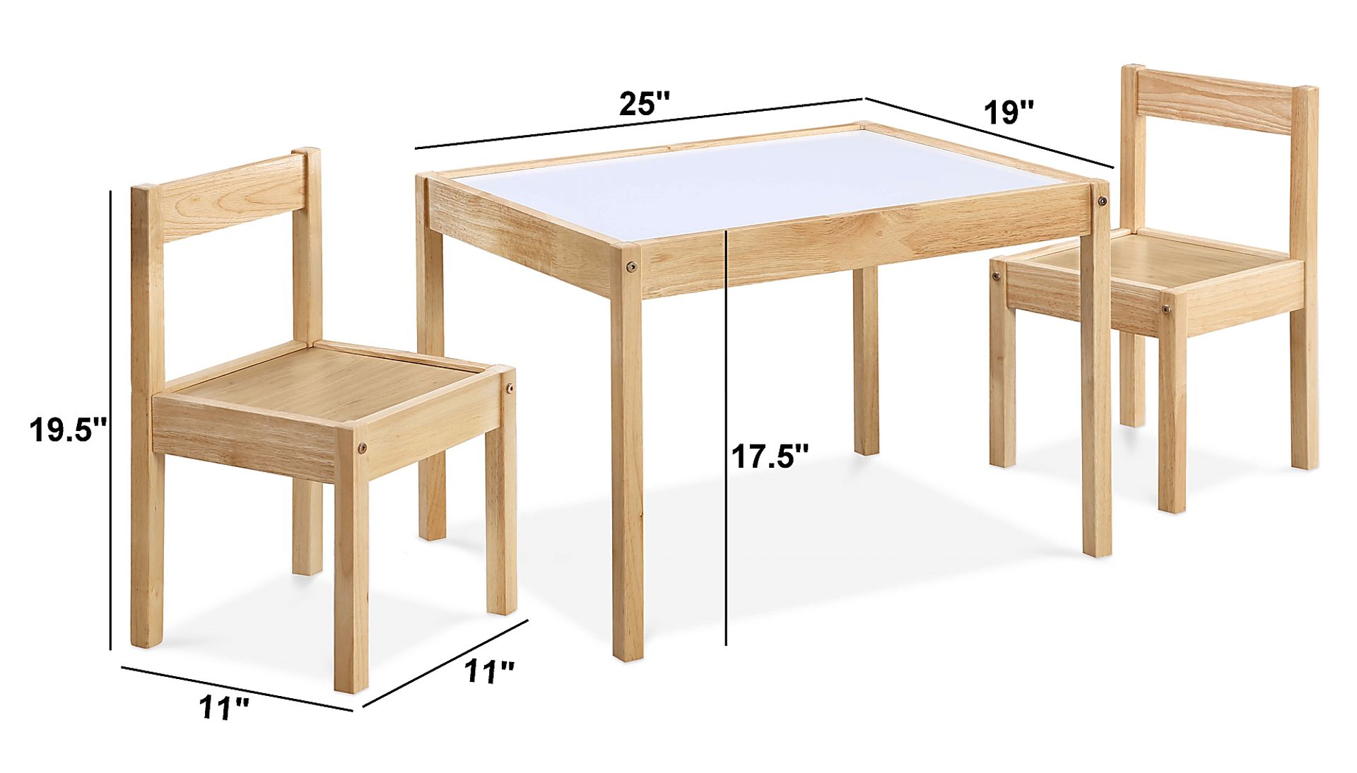 Kids Natural Table Set - Image 8
