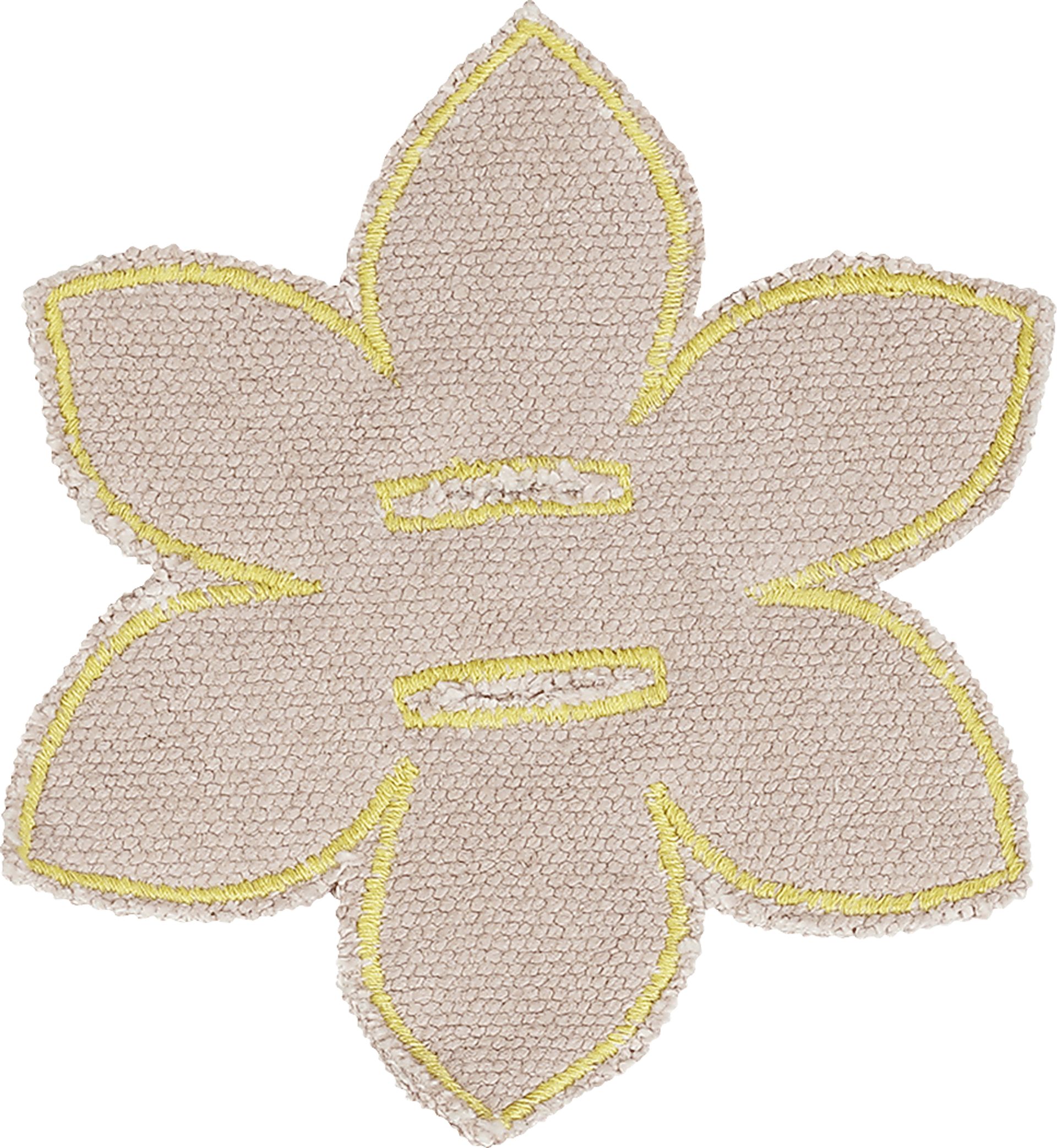 Kids Natural 4' x 5'3 Wildflowers Machine Washable Rug - Image 12