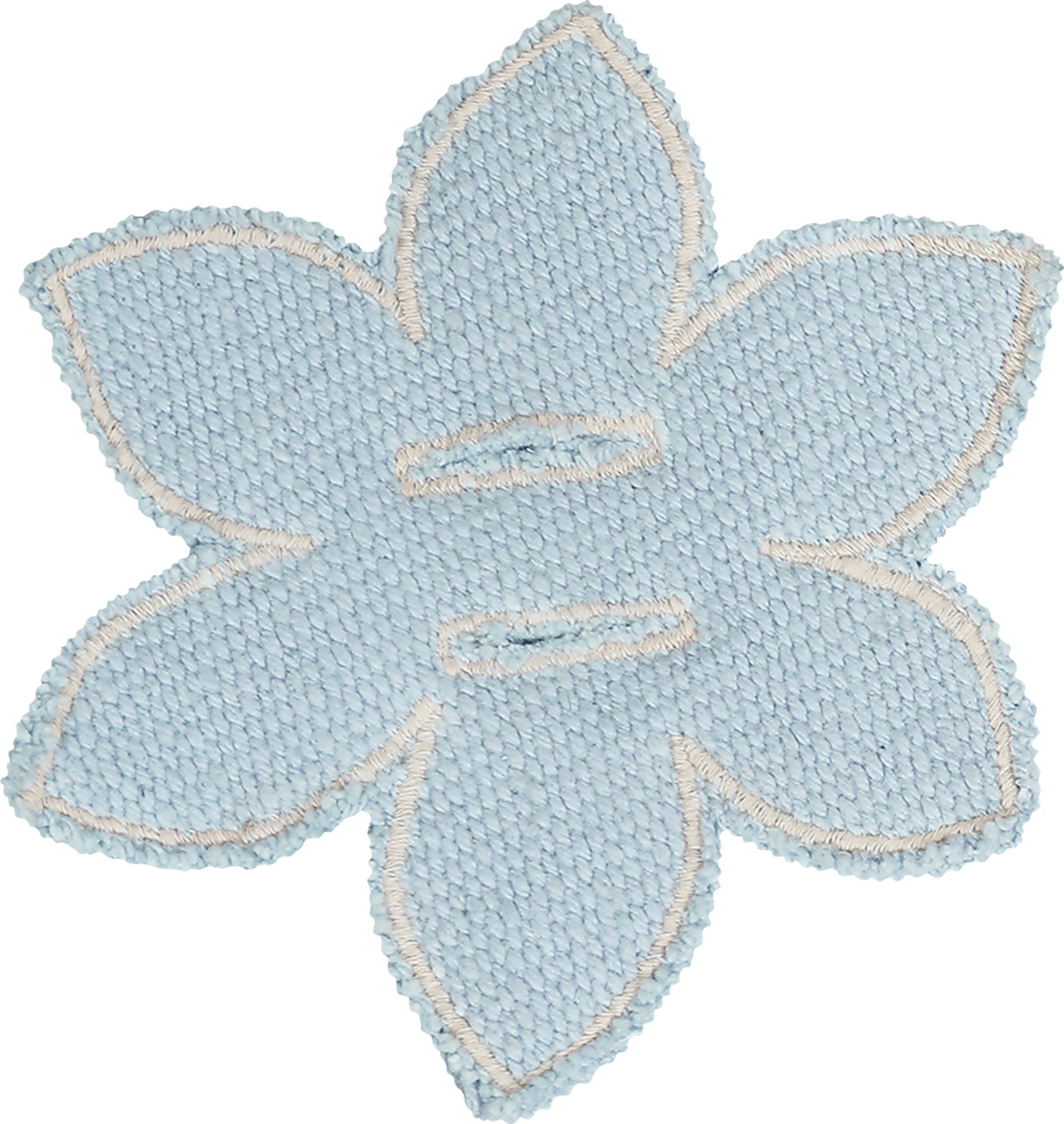 Kids Natural 4' x 5'3 Wildflowers Machine Washable Rug - Image 17
