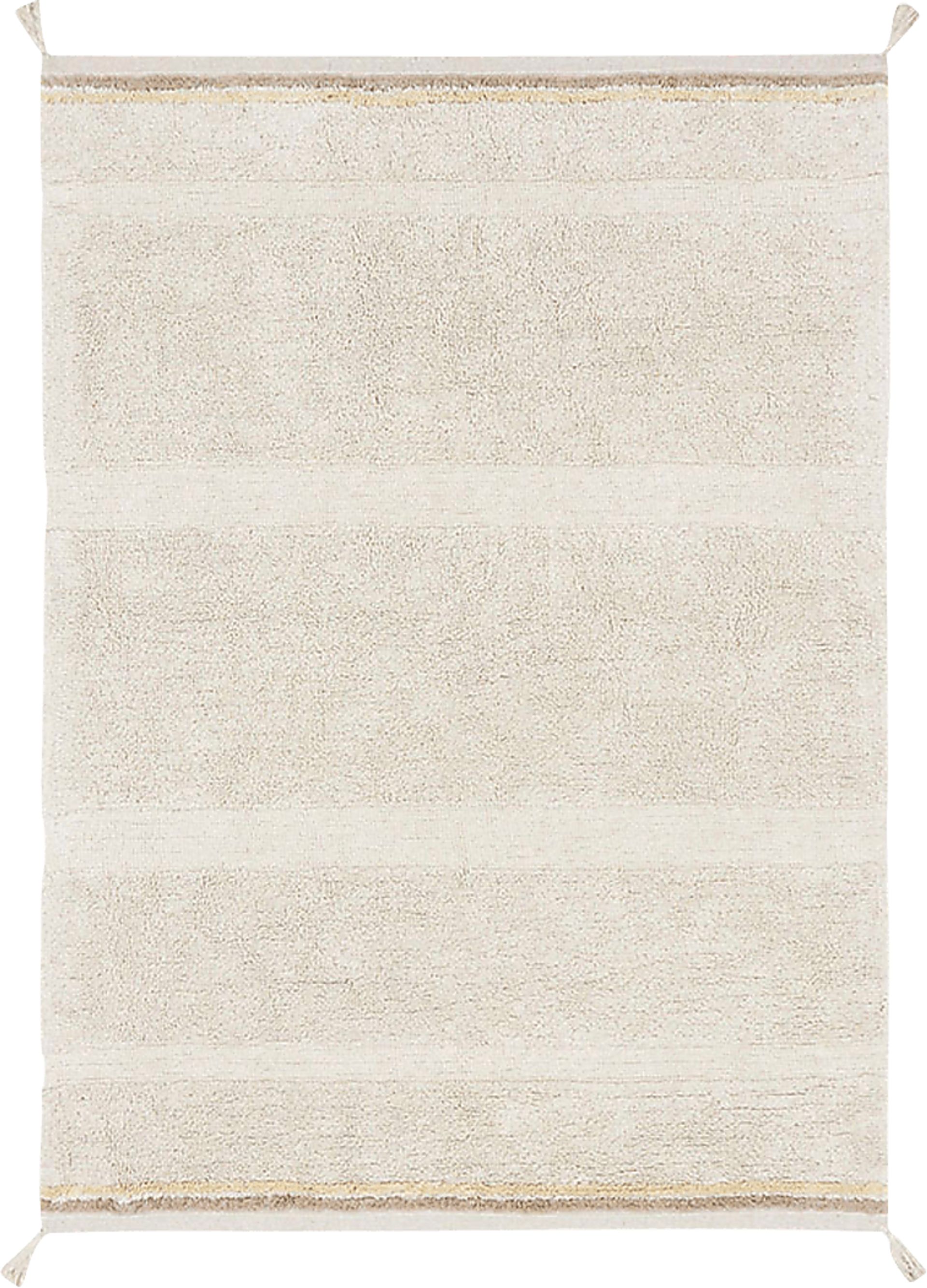 Kids Natural 4'7 x 6'7 Bloom Machine Washable Rug - Image 1