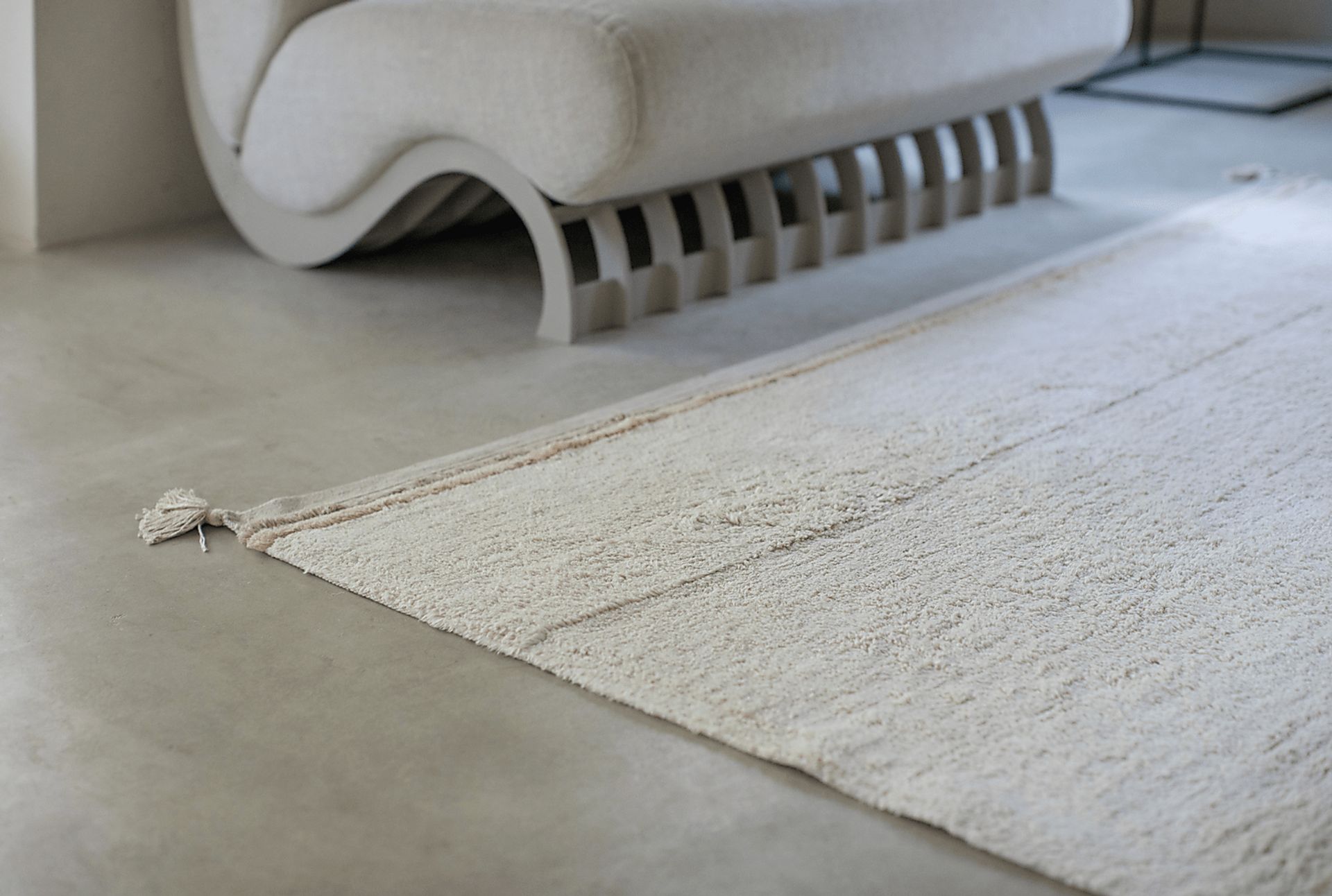 Kids Natural 6'7 x 9'10 Bloom Machine Washable Rug - Image 4