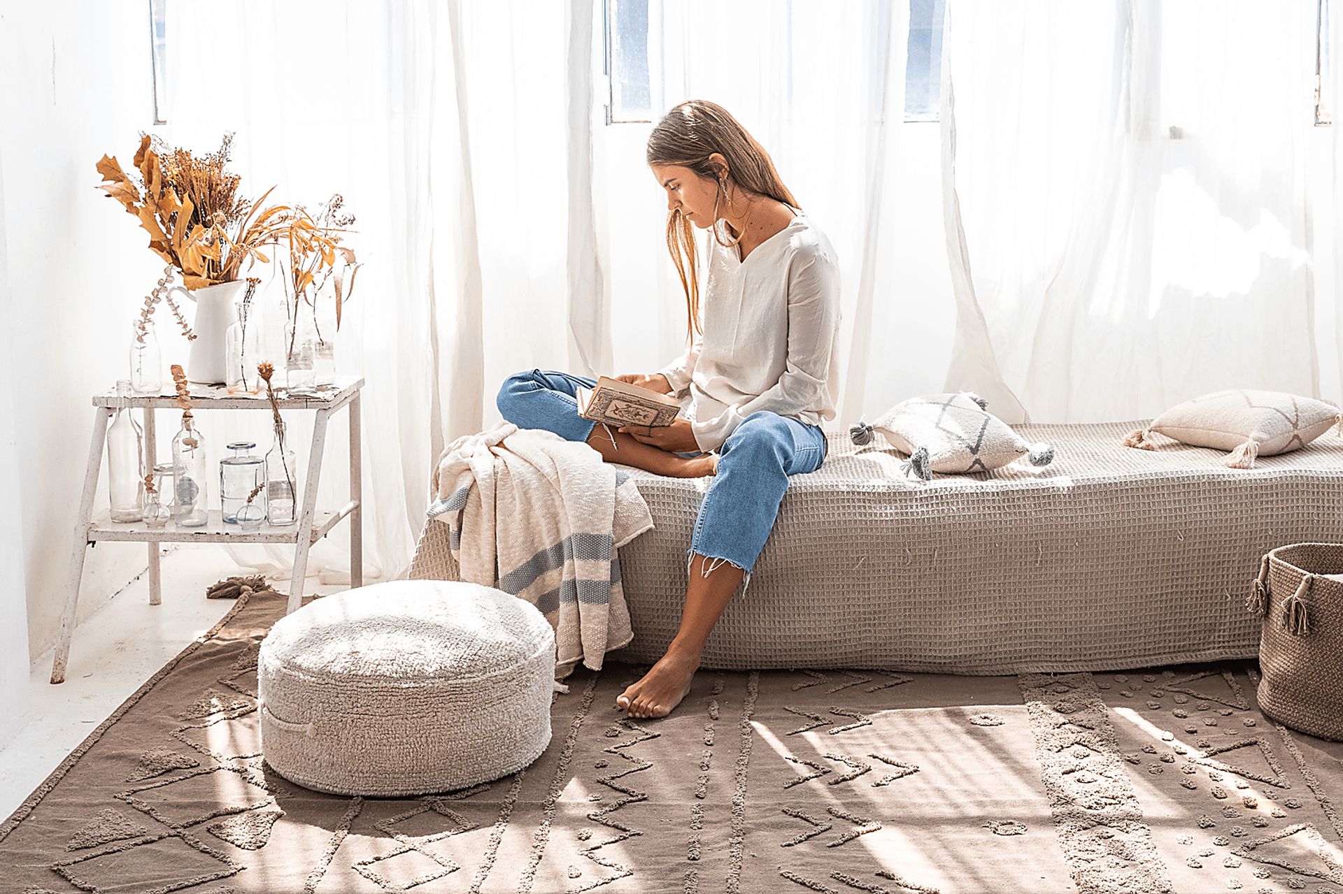 Kids Natural Chill Pouf - Image 7
