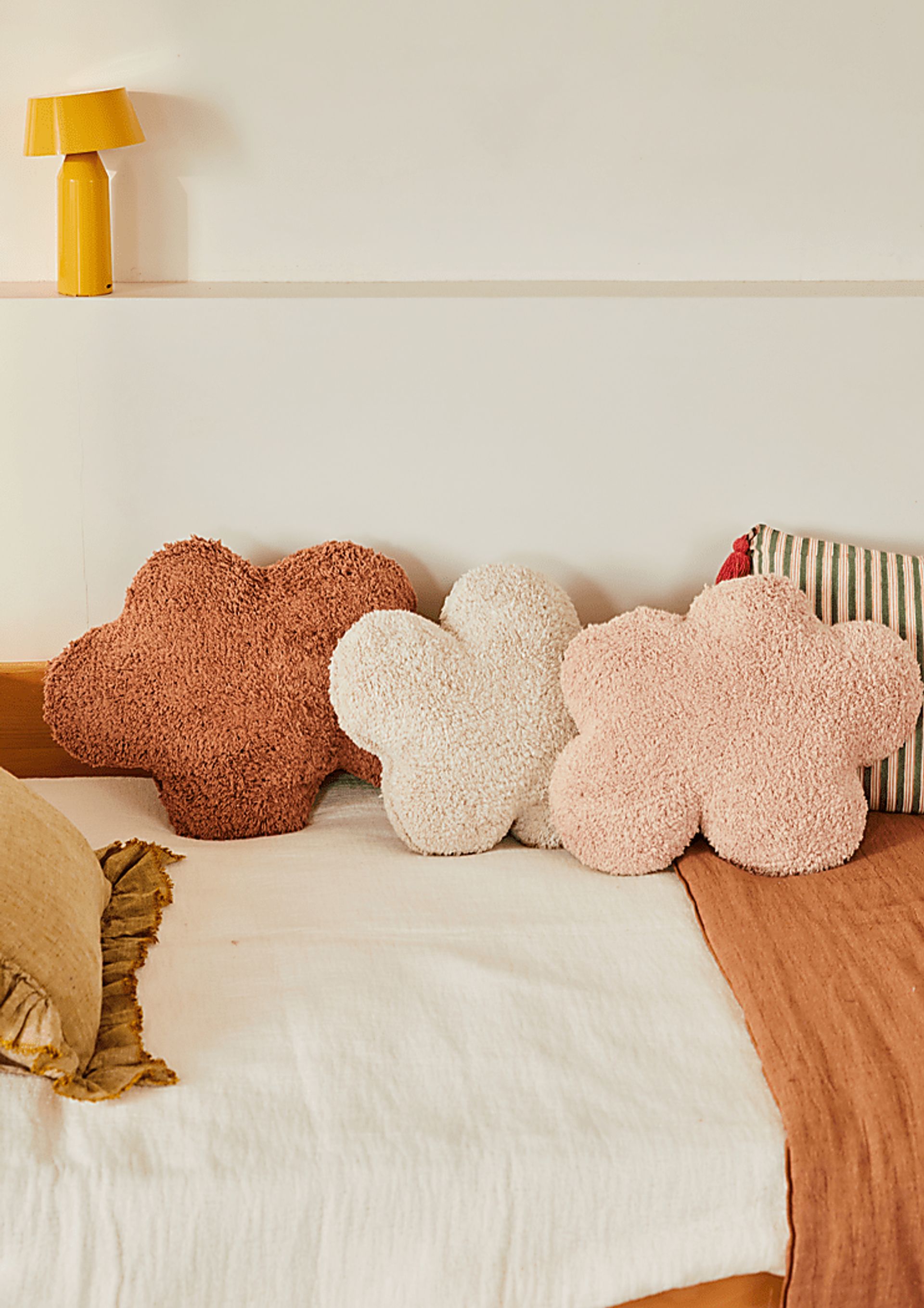 Kids Natural Clouds Floor Pillow - Image 2