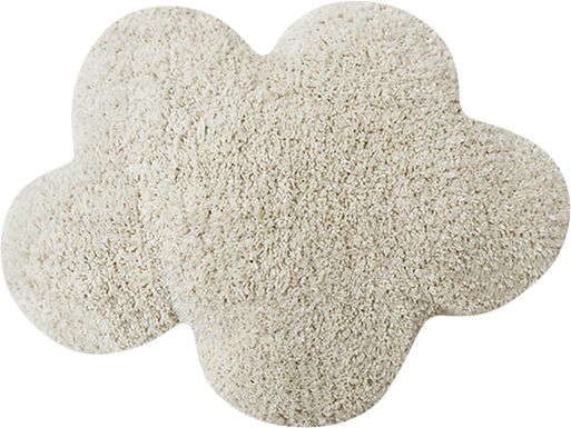 Kids Natural Clouds Floor Pillow