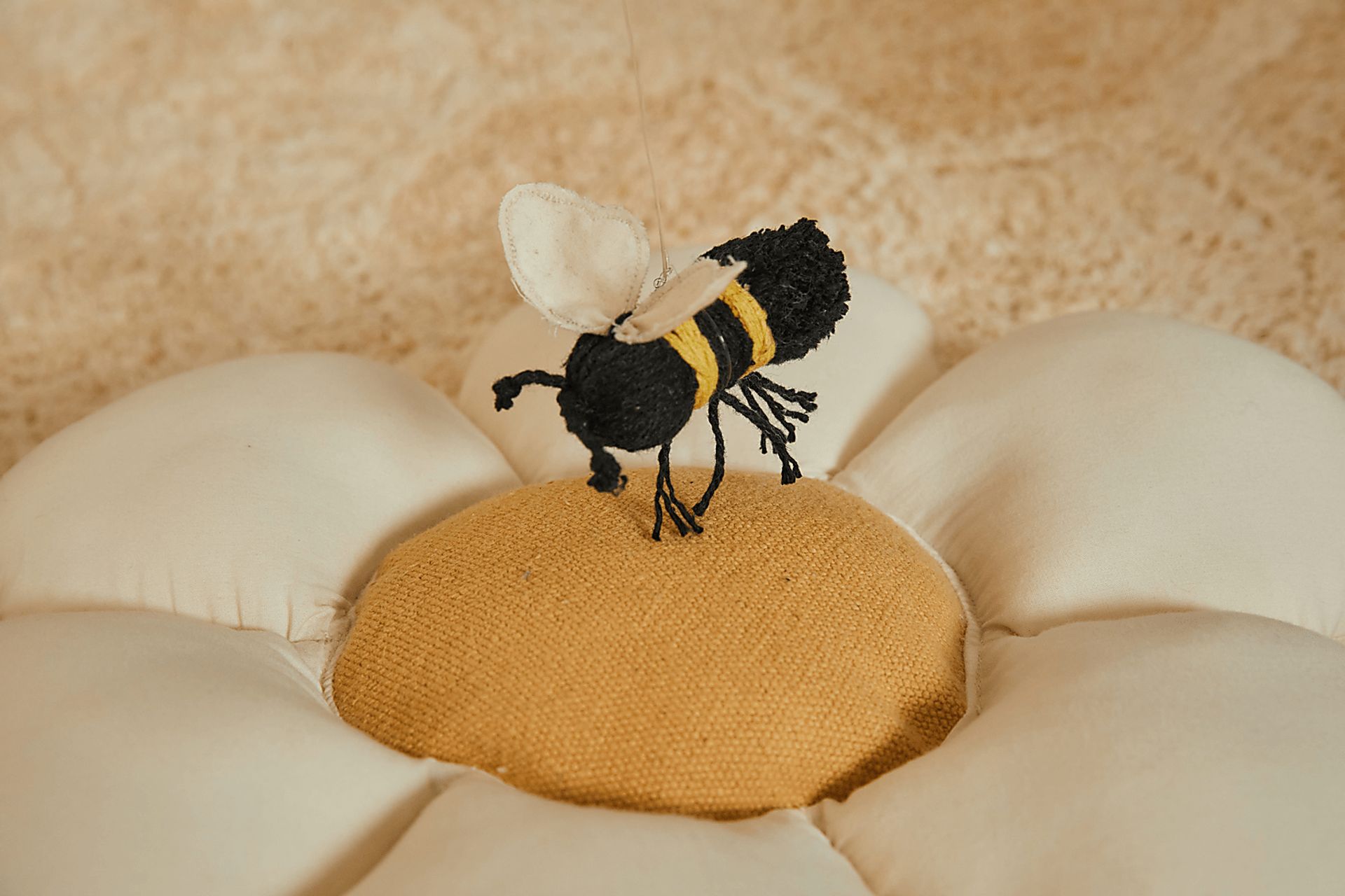 Kids Natural Little Daisy Pillow - Image 4
