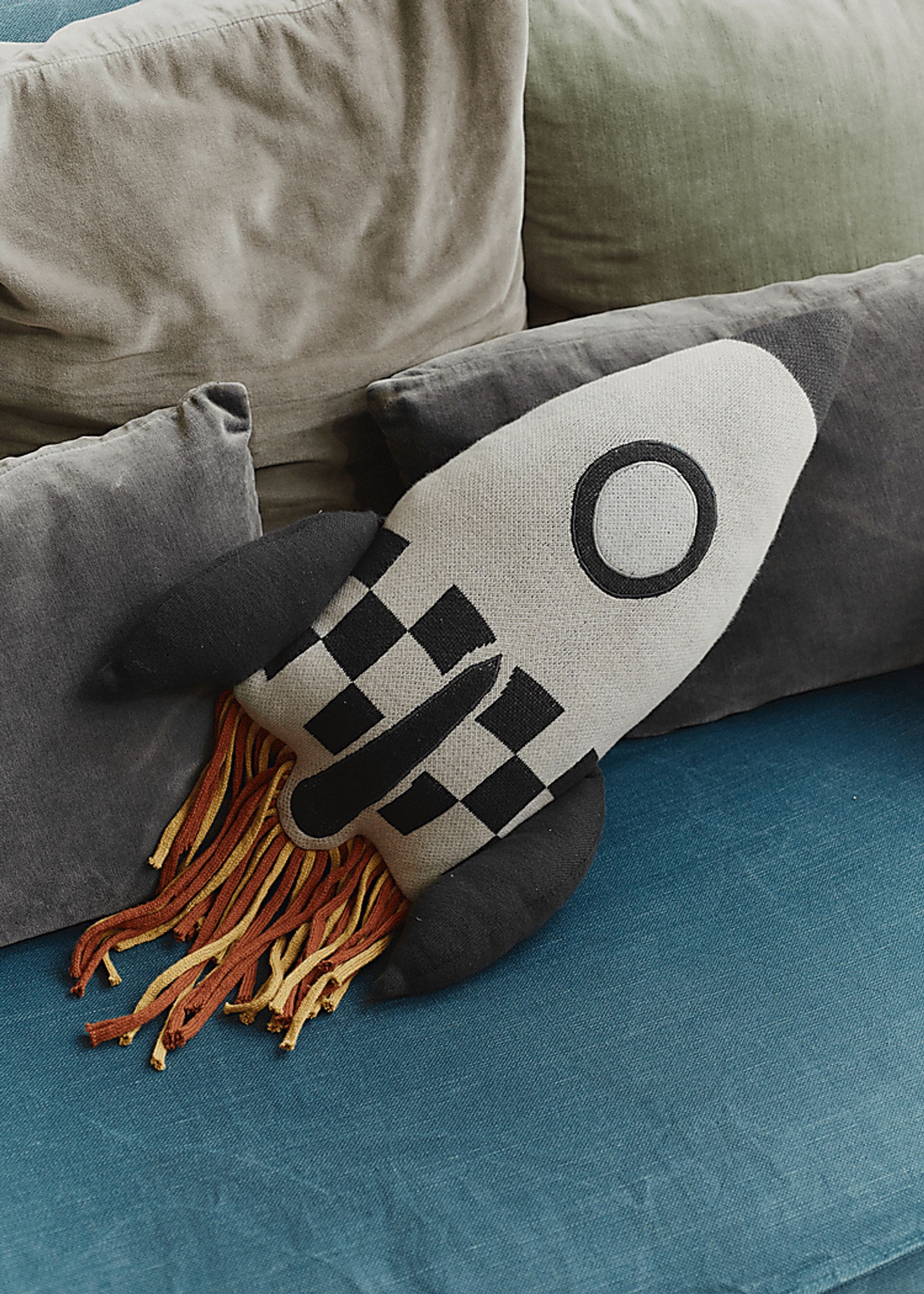 Kids Natural Rocket Pillow - Image 2