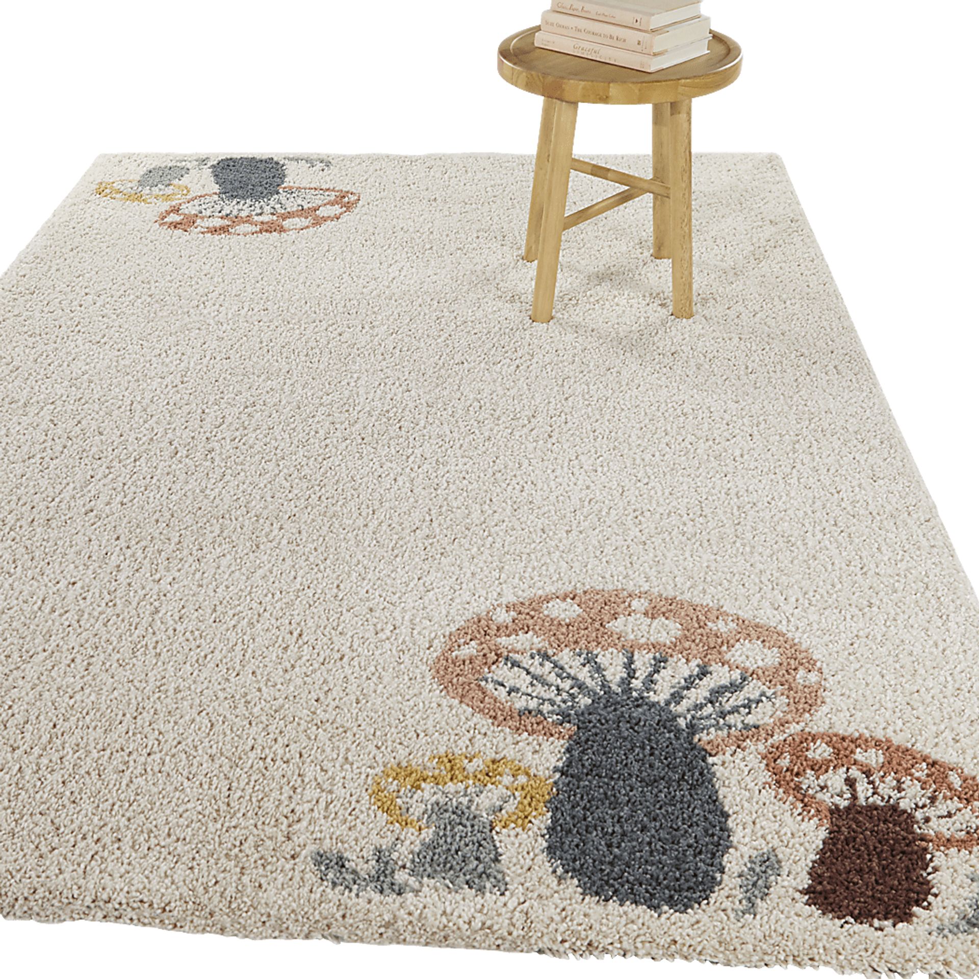 Kids Nellina Cream 5'3 x 7' Rug - Image 2
