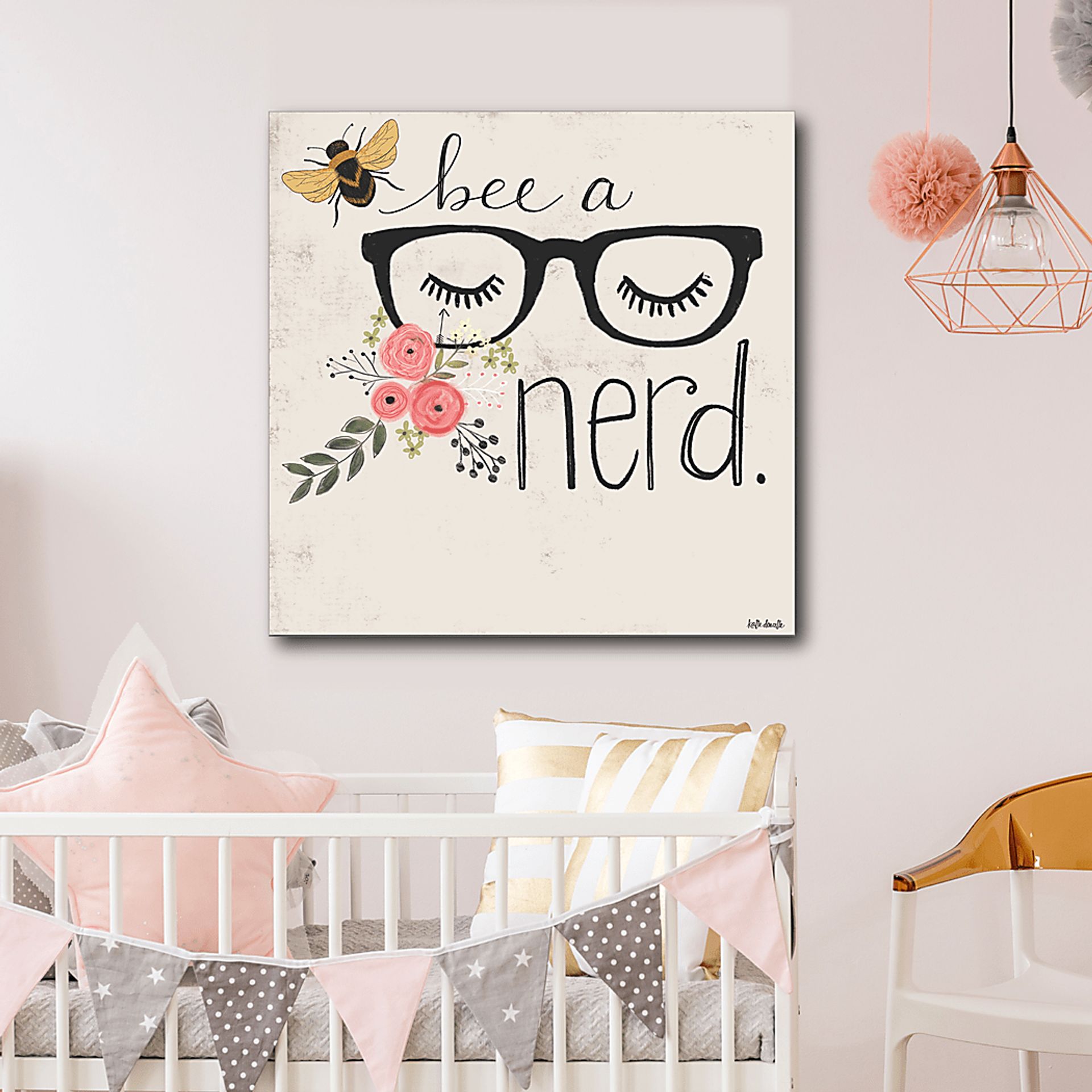 Kids Nerds Are Cool Ivory Artwork - Image 2