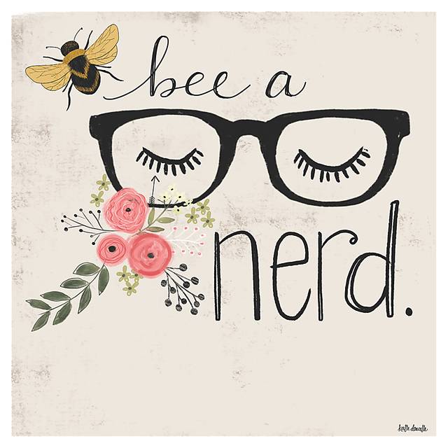 Kids Nerds Are Cool Ivory Artwork - Thumbnail - Image 1