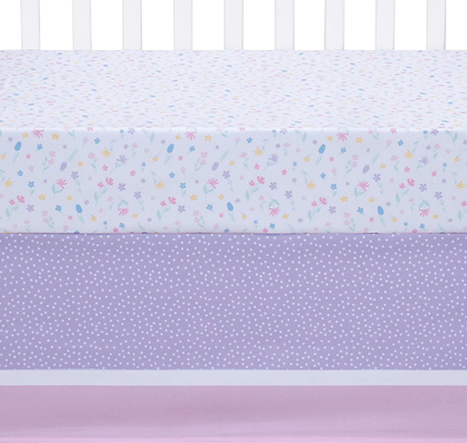 Kids Nerea Purple 4 Pc. Baby Bedding Set - Image 2